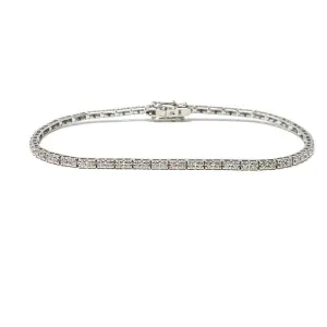 0.75ct Tennis Bracelet - 9ct Gold