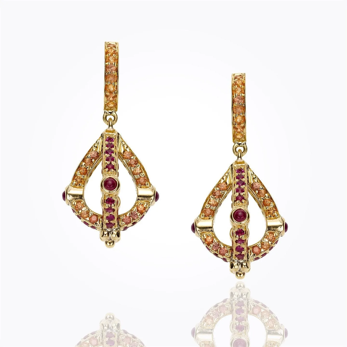 18K Stupa Earrings