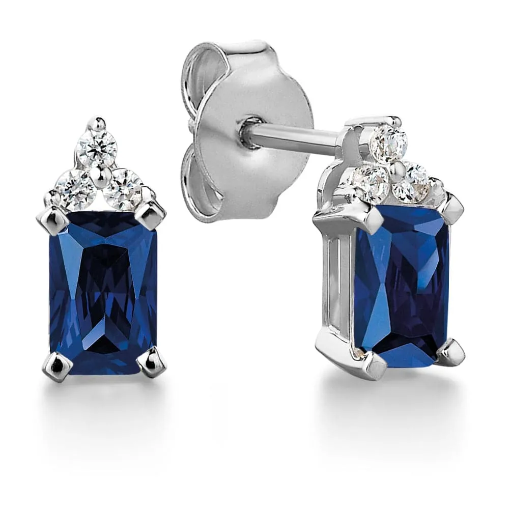 2.3 ct. t.w. Sapphire Inspiration Earrings