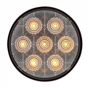 4" Competition Series Turn Signal Light - Amber LED/Clear Lens