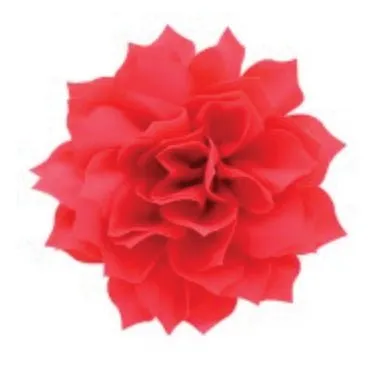 4" Fabric Flower (12 colors)