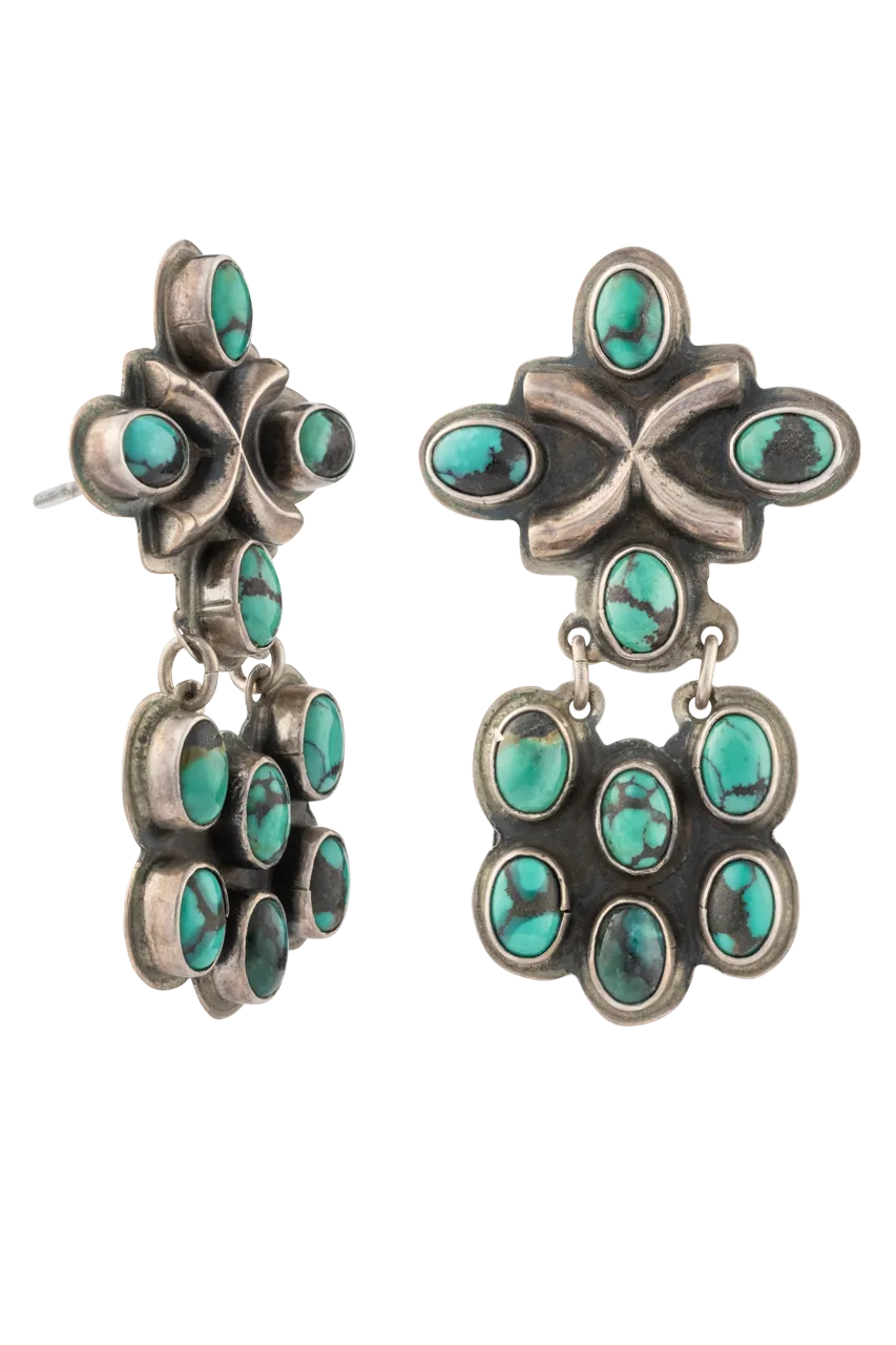 Ajax Turquoise Drop Earrings