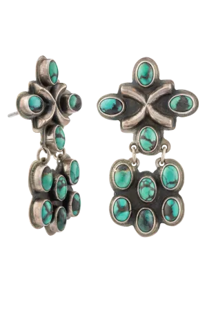 Ajax Turquoise Drop Earrings