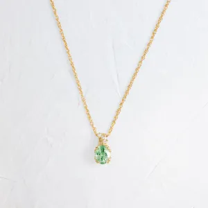 Bewilder Necklace, 0.34ct. Mint Green Tourmaline - OOS