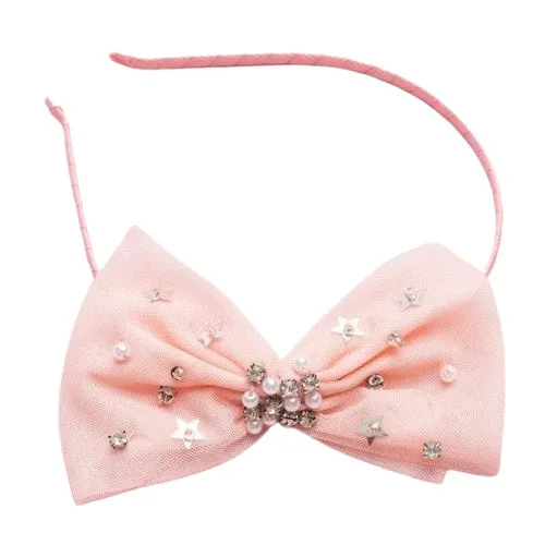 Boutique Starry Gem Bow Headband