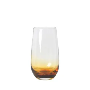 Broste Copenhagen Amber Tall Tumbler Glass