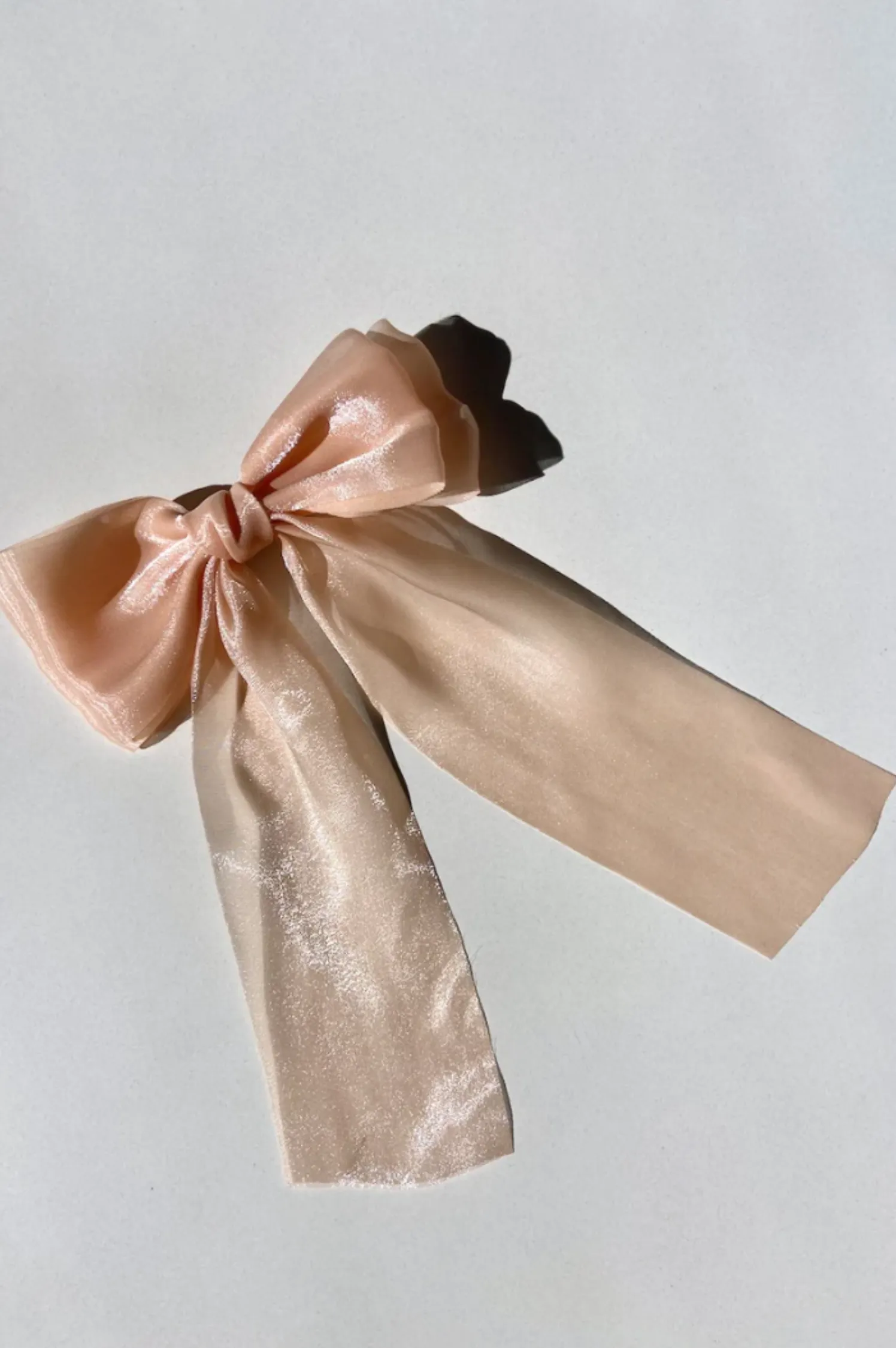 Bryce Organza Bow Barrette