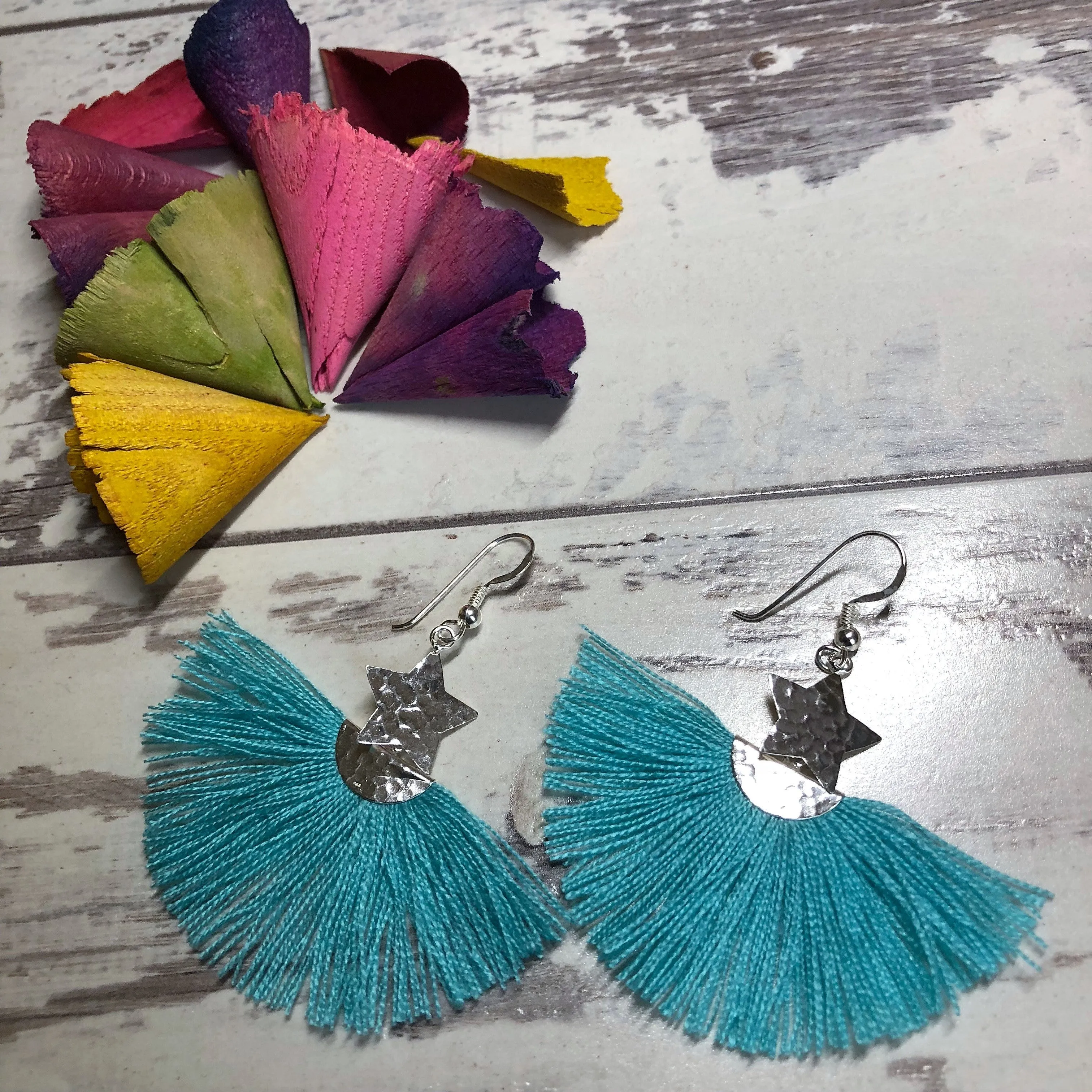 Candy Tassel Earrings - VE212 (5colours)