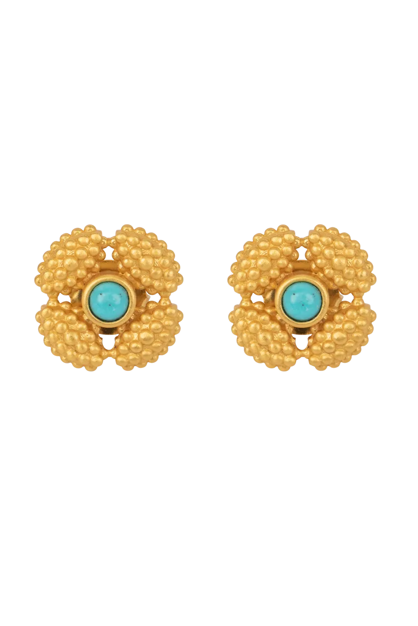 Christina Greene Azure Skies Stud Earrings