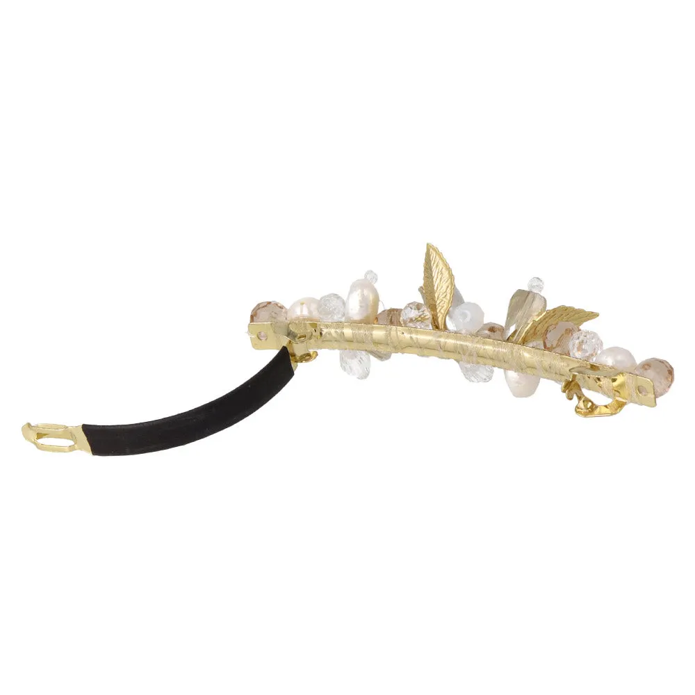 Cluster Bead Non-Slip Hair Barrette