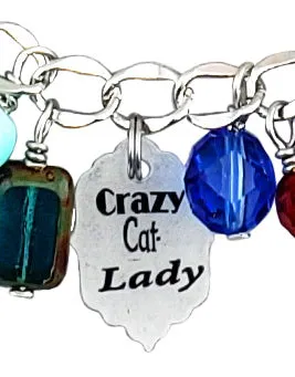 Crazy Cat Lady, Funky Bracelet