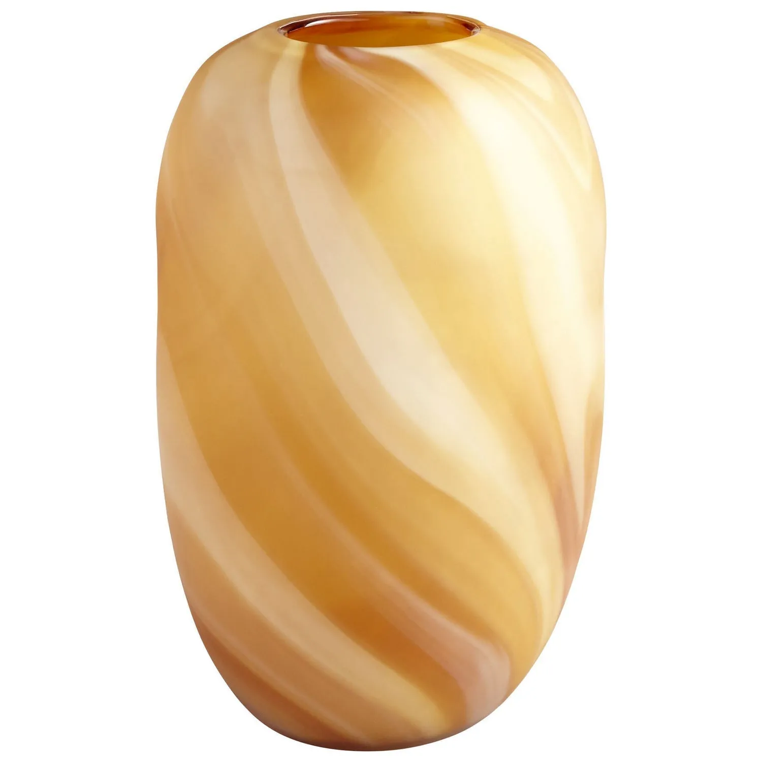 Cyan Design 08781 Caramel Spring Vase - Amber - Large