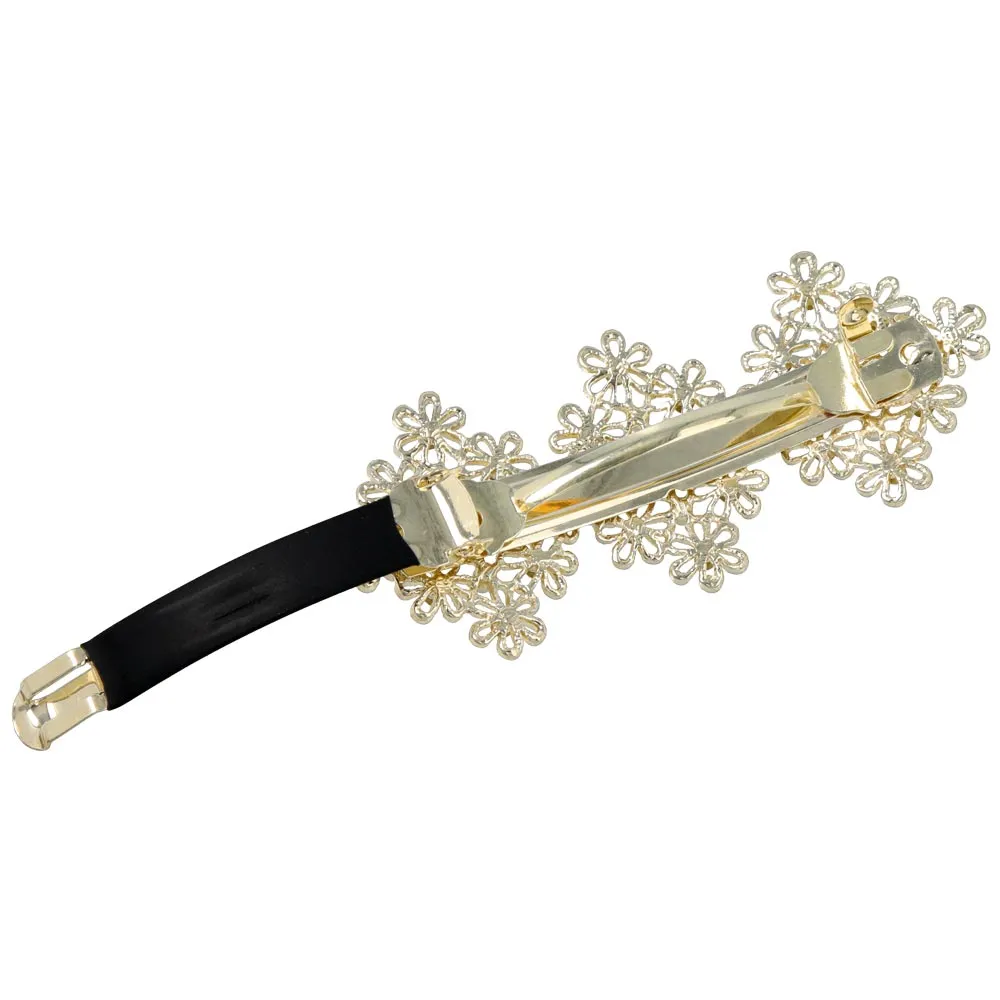 Floral Race Hair Barrette