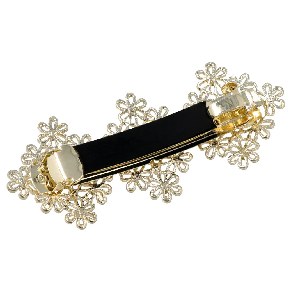 Floral Race Hair Barrette