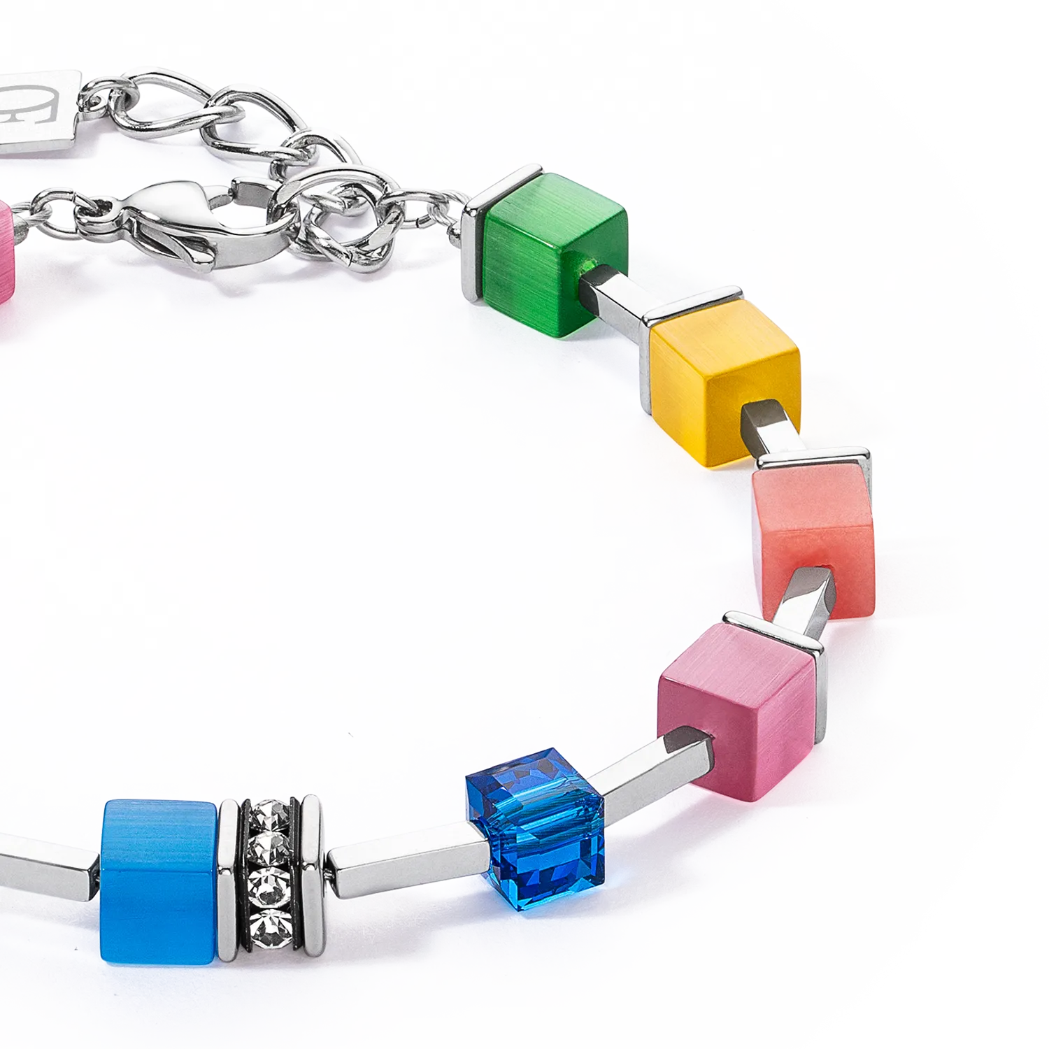 GeoCUBE® Iconic Pure Bracelet Rainbow