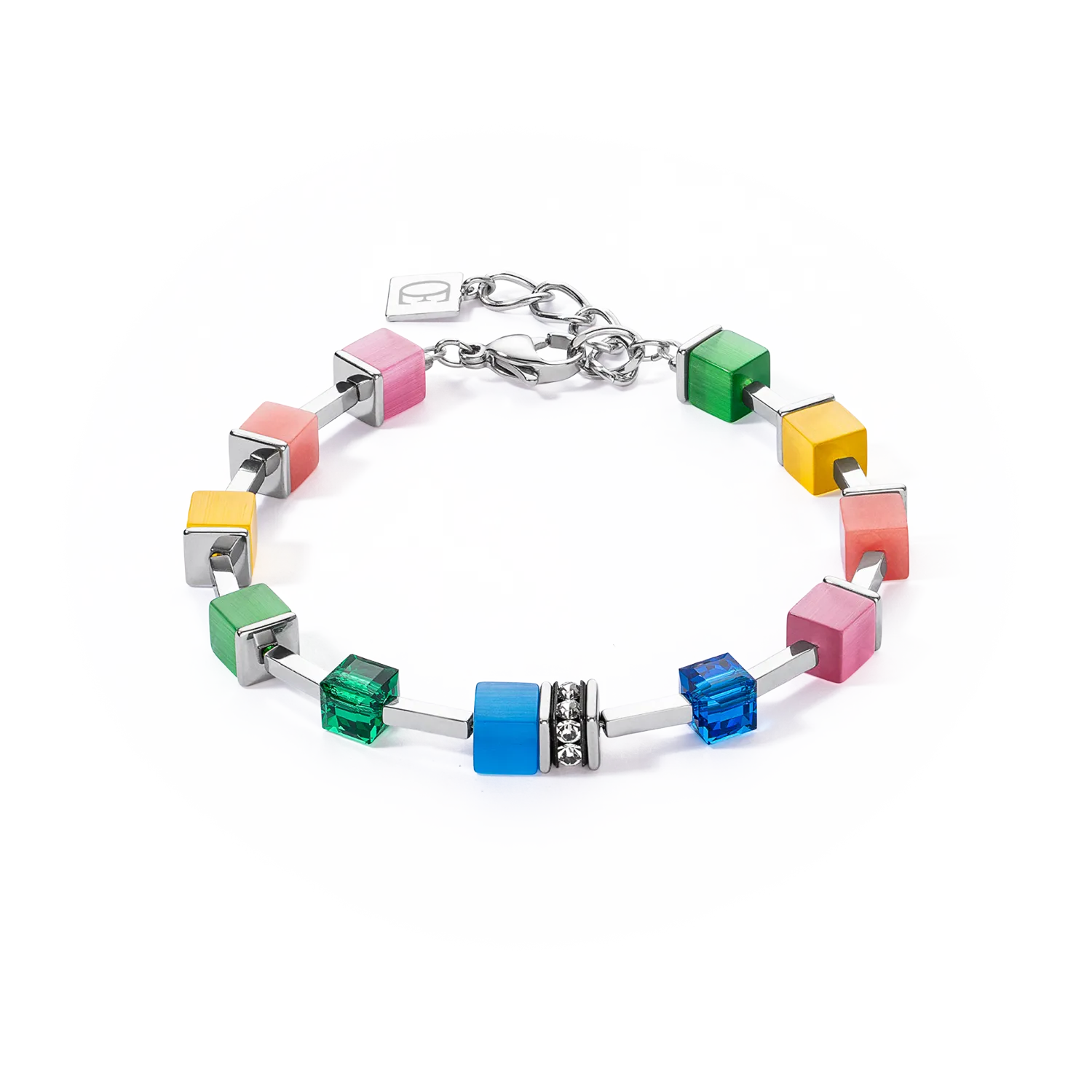 GeoCUBE® Iconic Pure Bracelet Rainbow