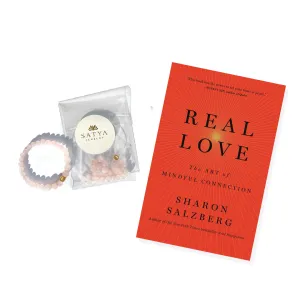 Ignite Real Love Rose Quartz Mala & Book Kit