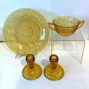 Indiana Glass Company Daisy Dishes