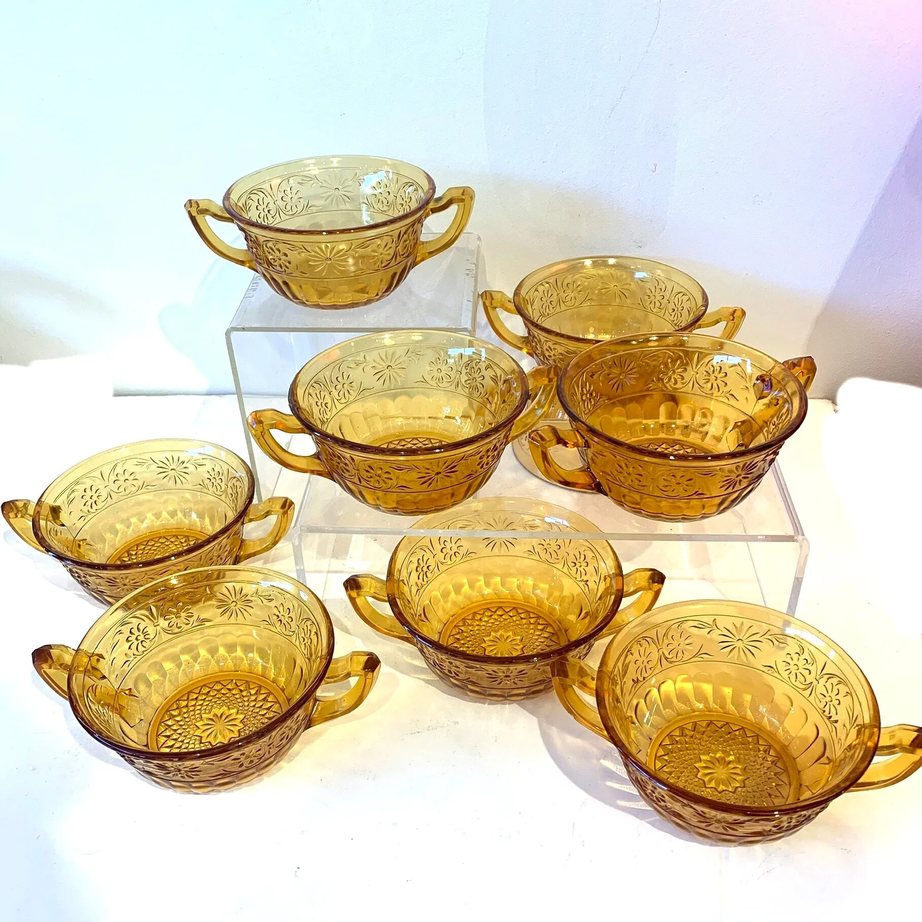 Indiana Glass Company Daisy Dishes