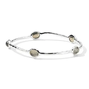 Ippolita Sterling Silver 5-Stone Bangle