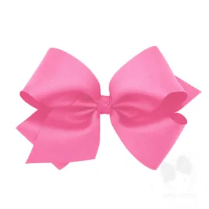 Large King Grosgrain Bow w/Barrette