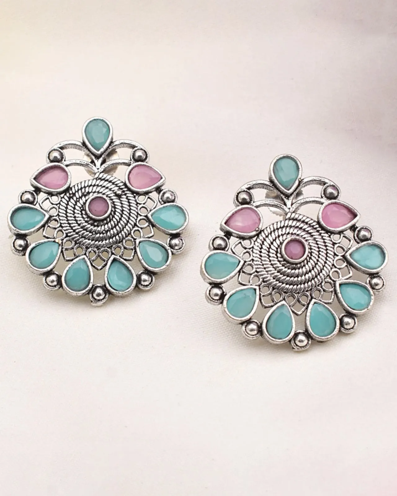 Lilac Stud Earrings