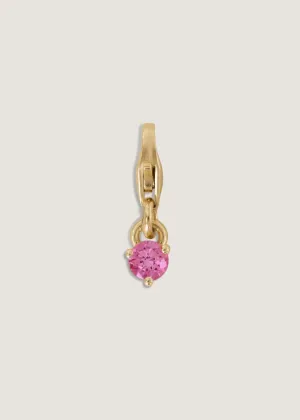 Ma-eum Birthstone Charm Pink Tourmaline