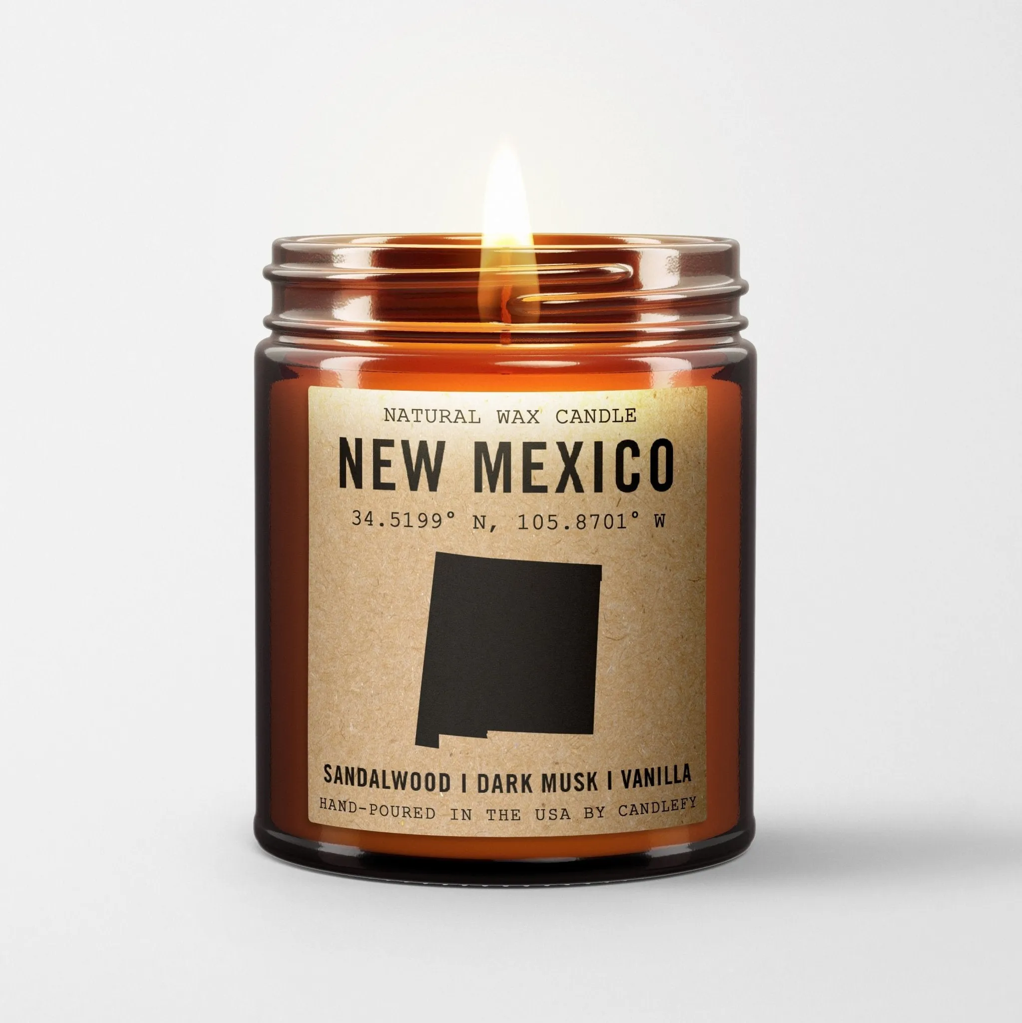 New Mexico Homestate Candle