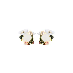 Petit Jardin Stud Gold Earrings