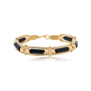 Ronaldo Color Your World With Gold Bead Bracelet