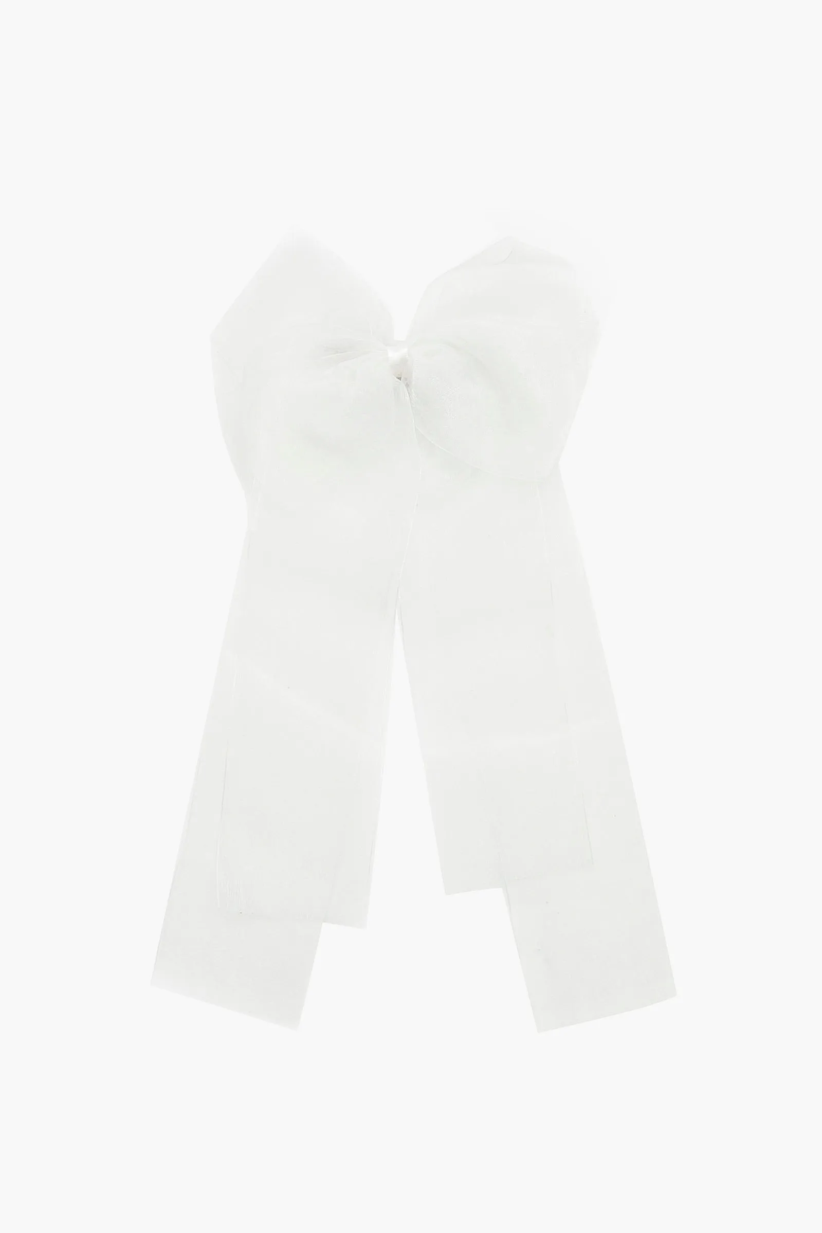 Sheer Bow Hair Barrette