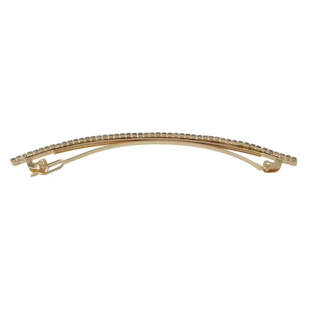 Slim Diamante hair Barrette