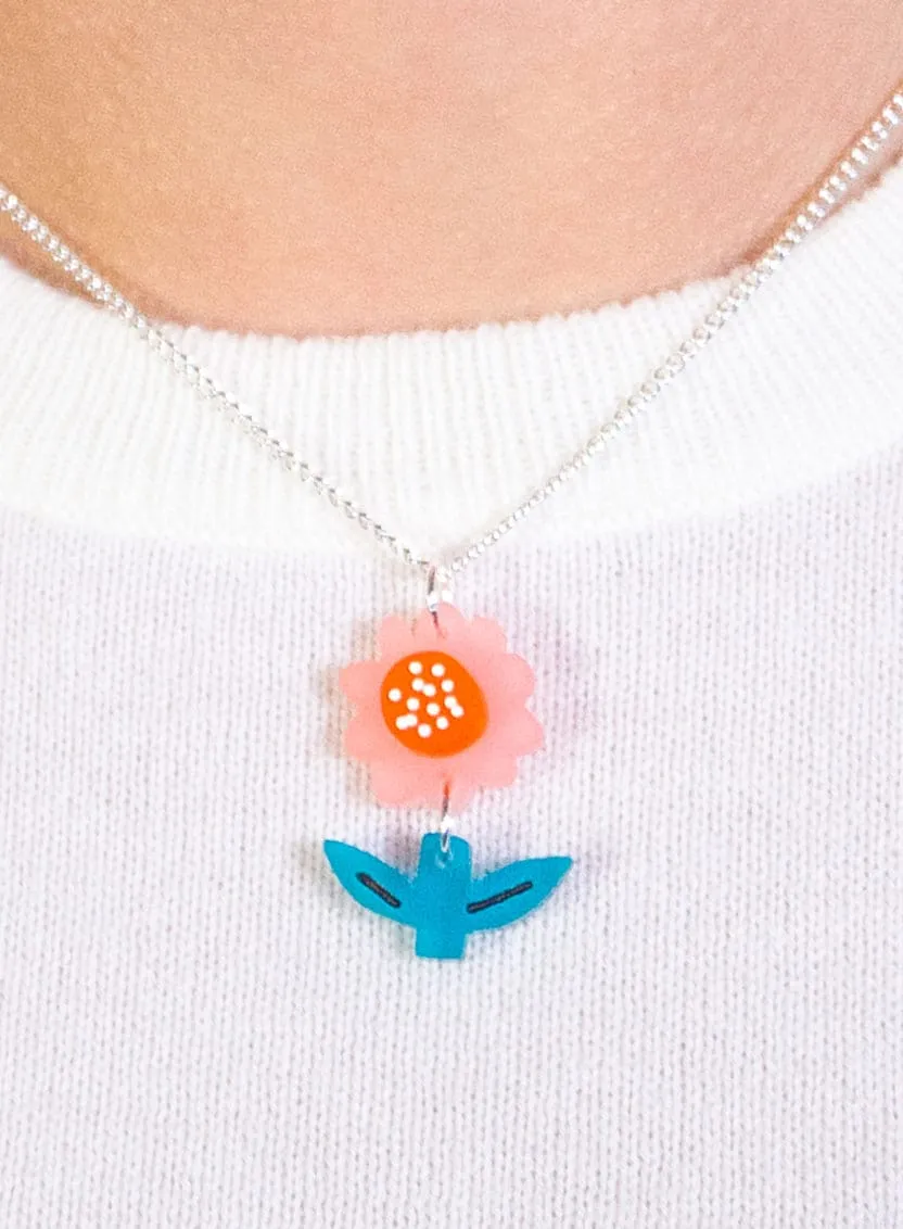 Springtime Flower Pendant