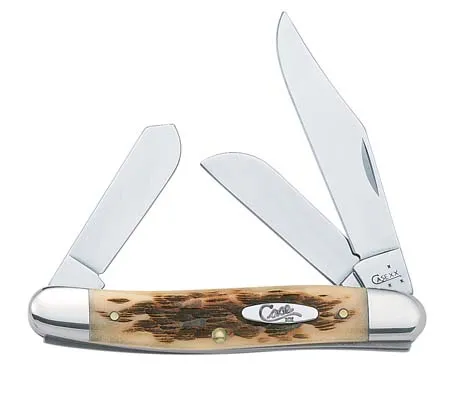 Stockman Amber Bone Pocket Knife