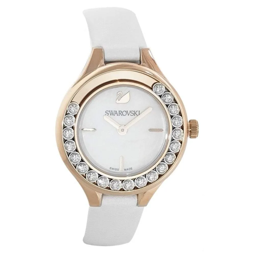 SWAROVSKI Lovely Crystals Mini - Ladies Watch - White Strap #5242904