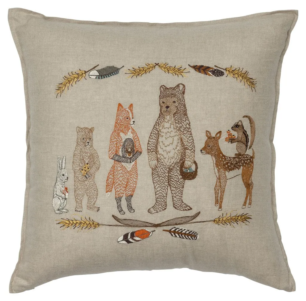 Throw Pillow (Woodland Welcome)