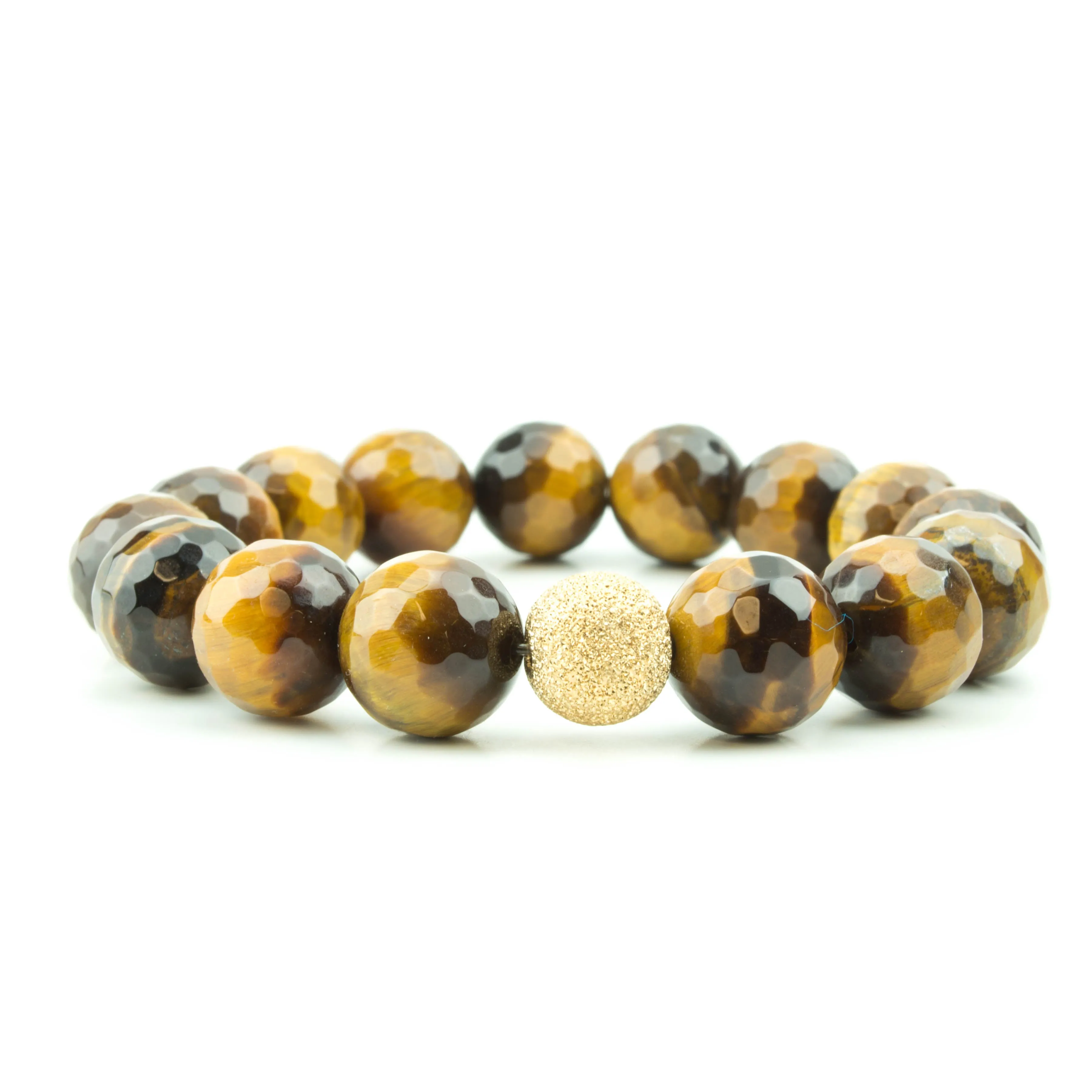 Tiger's Eye rondelle