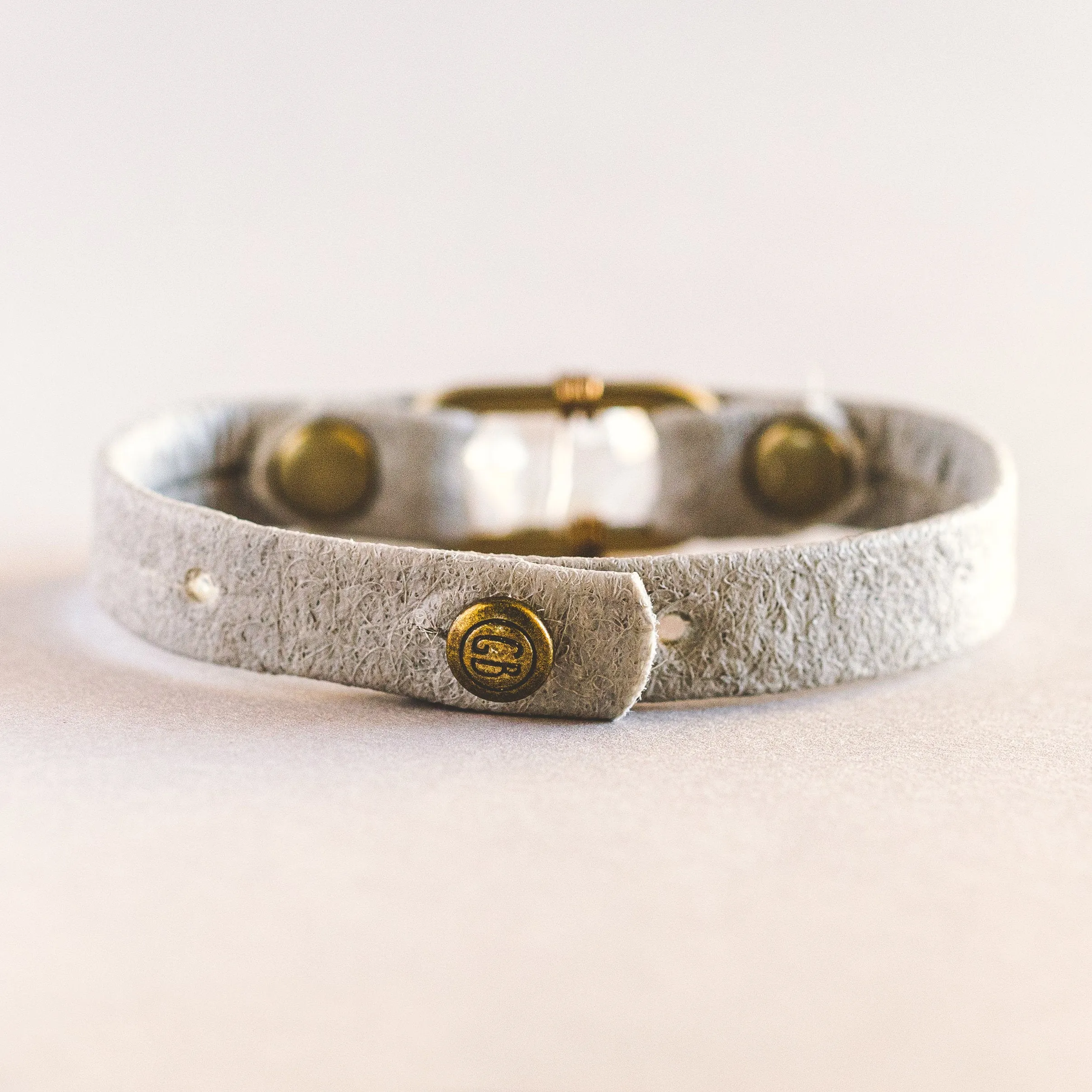 Vegan Desert Rose Bracelet - Antique Brass