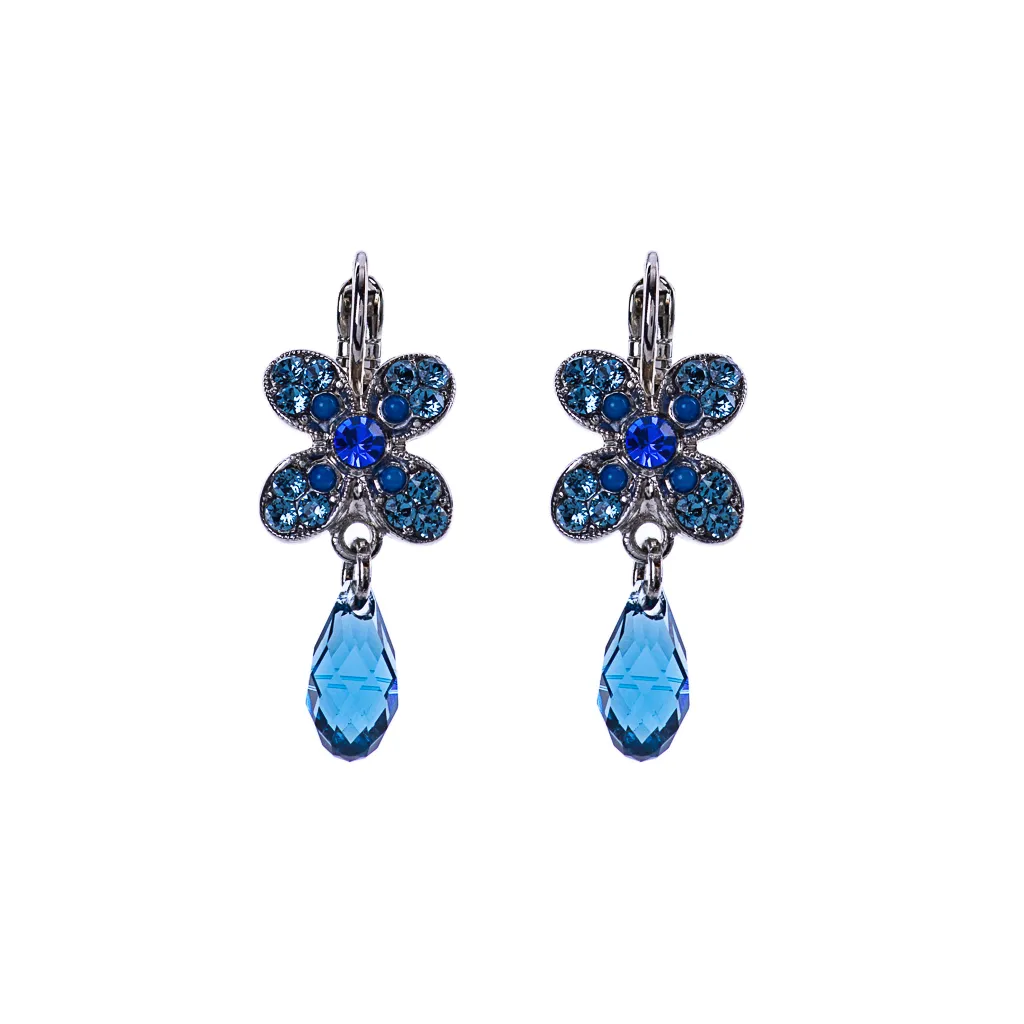 Wallflower Leverback Earrings in "Sleepytime" *Preorder*